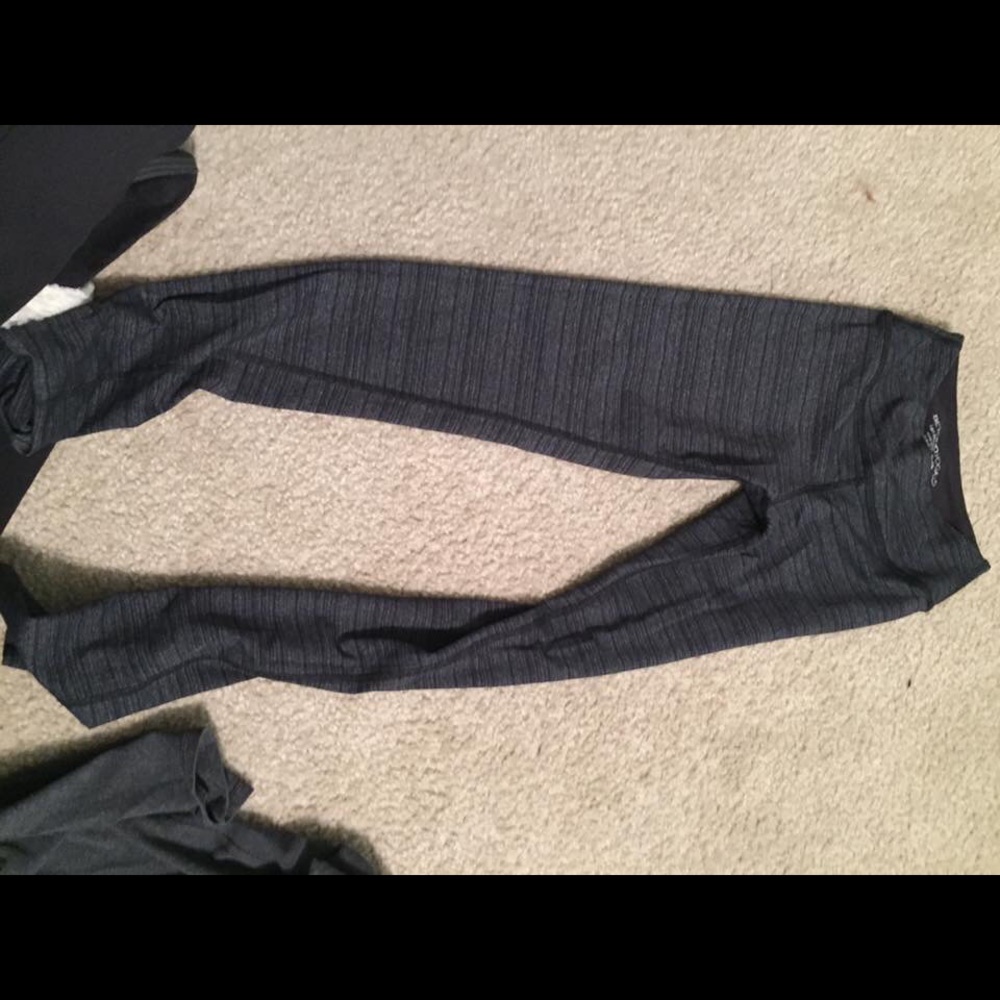 beyond yoga striped leggings long